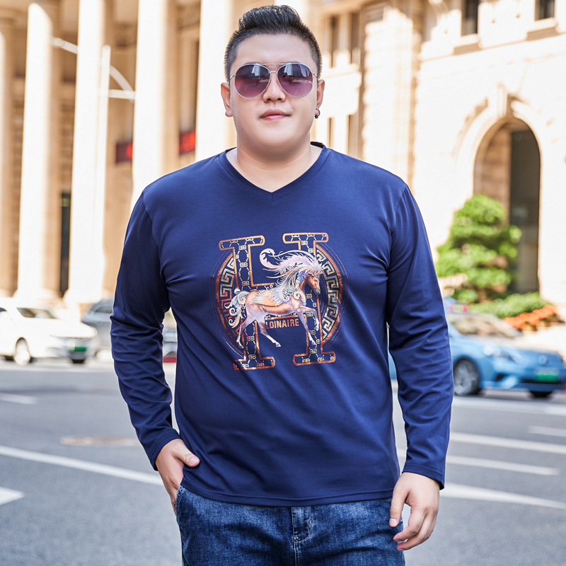 เสื้อยืดผู้ชายอ้วน S-5XL(อกเสื้อ39-51นิ้ว)