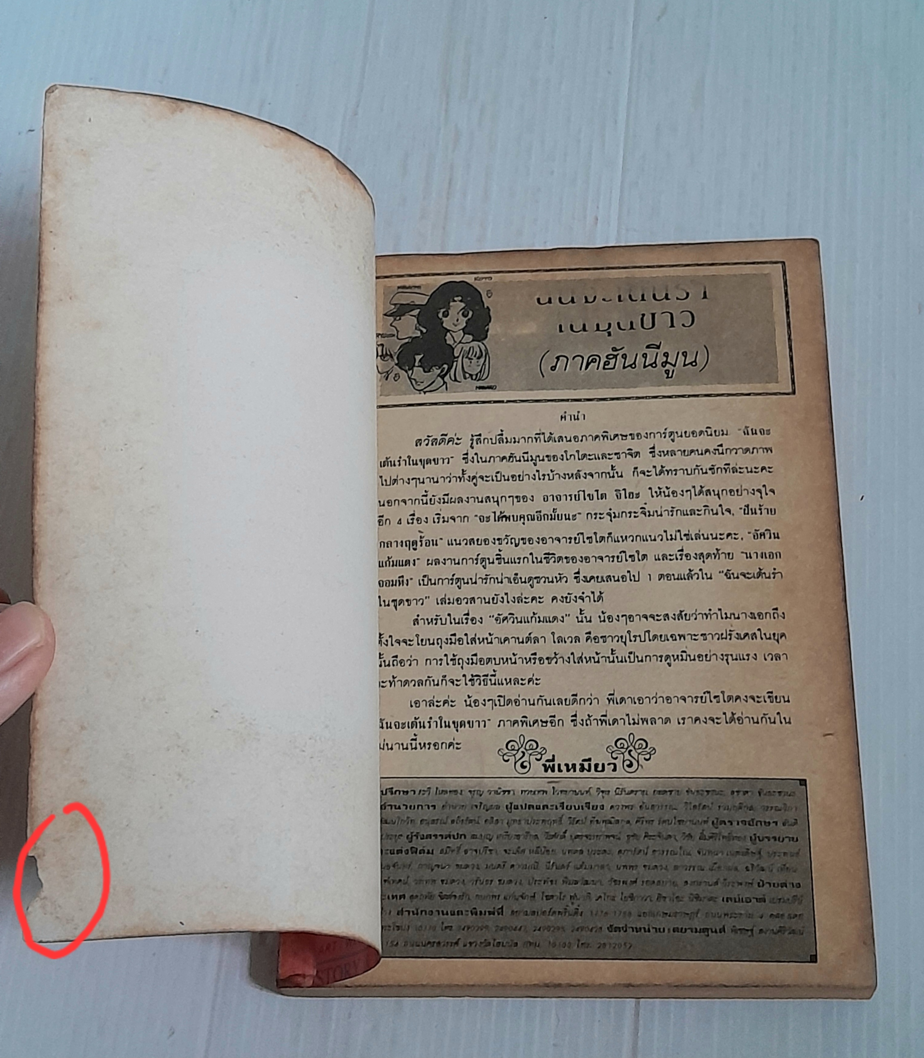 ฉันจะเต้นรำในชุดขาว ภาคพิเศษ (เล่มเดียวจบ) / ไซโต้ จิโฮ