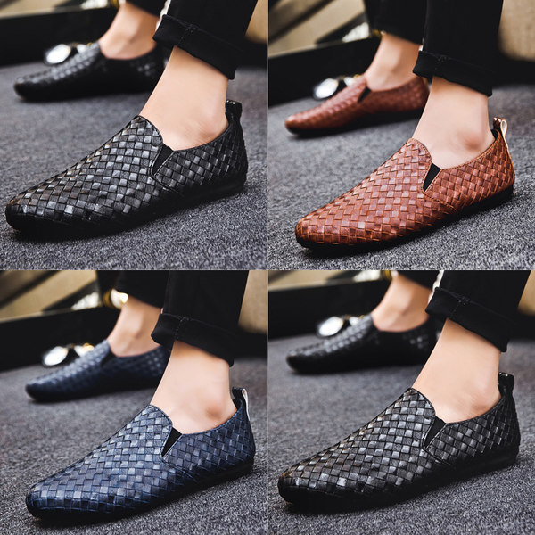 รองเท้าโลฟเฟอร์ชาย รองเท้าผู้ชาย รองเท้าแฟชั่นชาย รองเท้าหนังผู้ชาย Men Loafer Slip-On Shoes