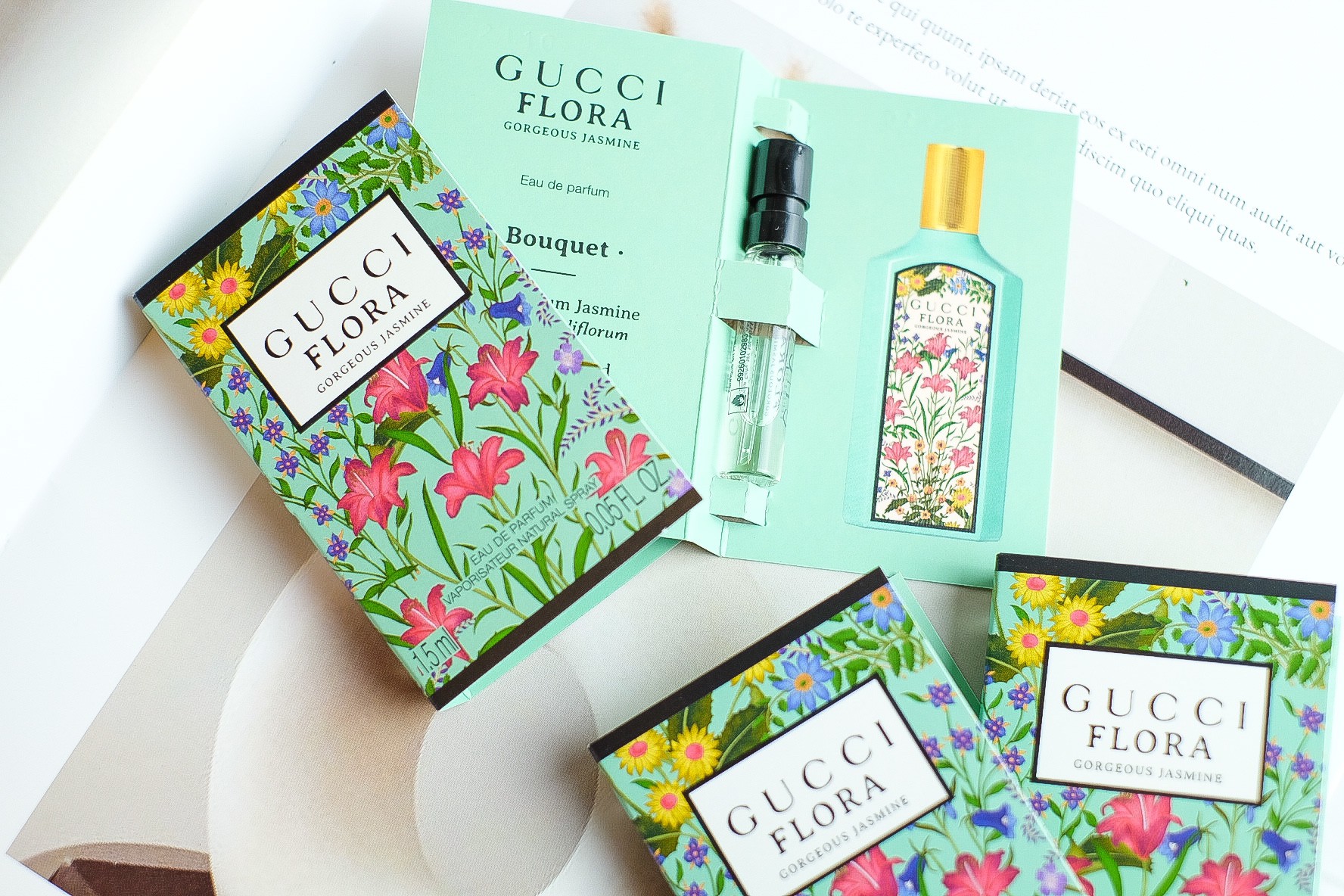 Gucci Flora Gorgeous Jasmine (EAU DE PARFUM) 1.5 ml.