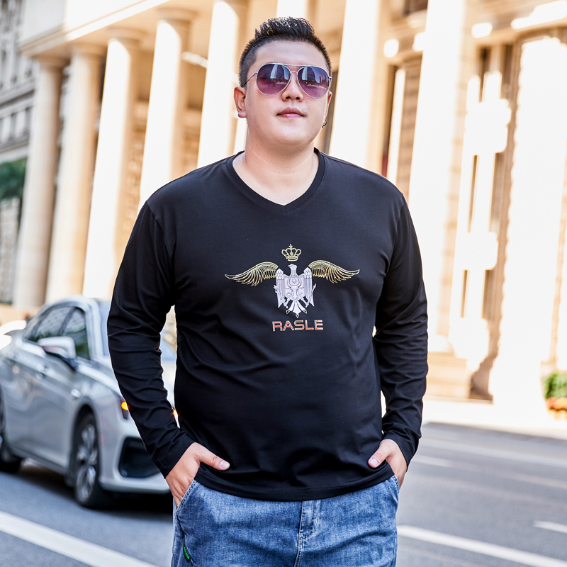 เสื้อยืดผู้ชายอ้วน S-5XL(อกเสื้อ39-51นิ้ว)