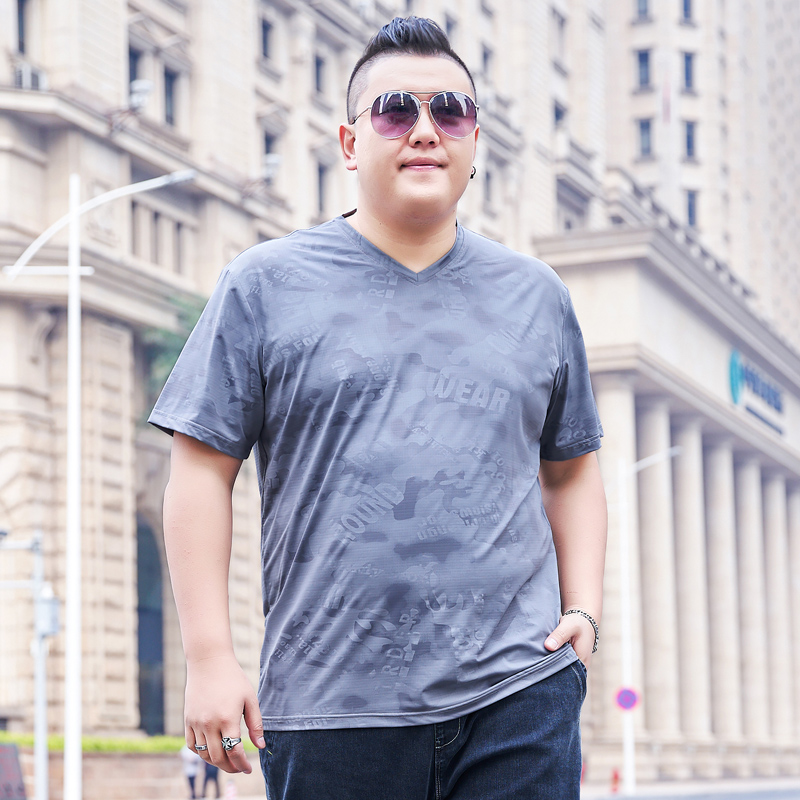 เสื้อยืดผู้ชายอ้วน S-5XL(อกเสื้อ39-51นิ้ว)