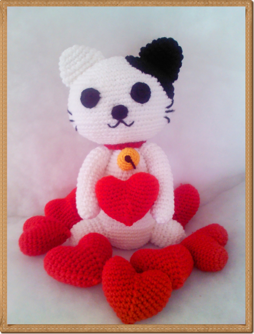 แมวถัก 8 นิ้ว