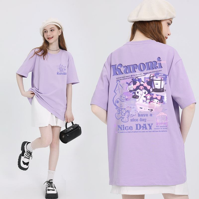เสื้อผ้าวัยรุ่นเกาหลี เสื้อยืดวัยรุ่นผู้หญิง มีขนาด S M L XL