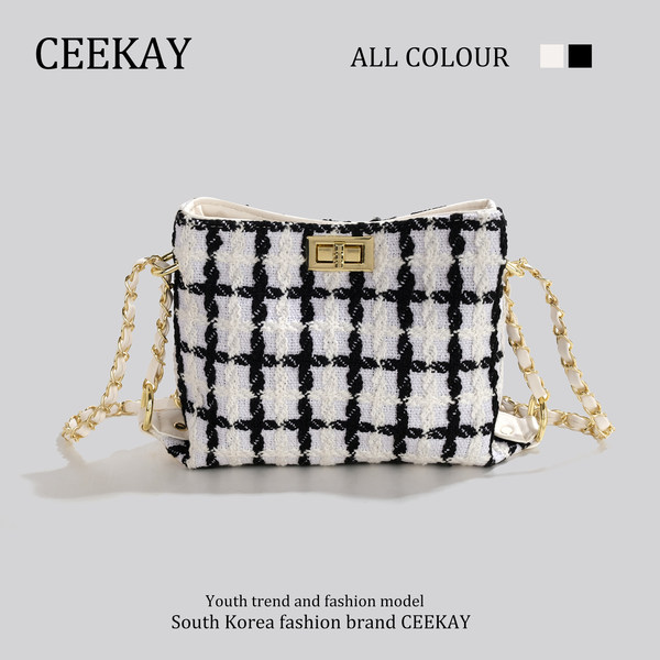 กระเป๋าสะพายข้างเกาหลี กระเป๋าผู้หญิงแบรนด์ CEEKEY