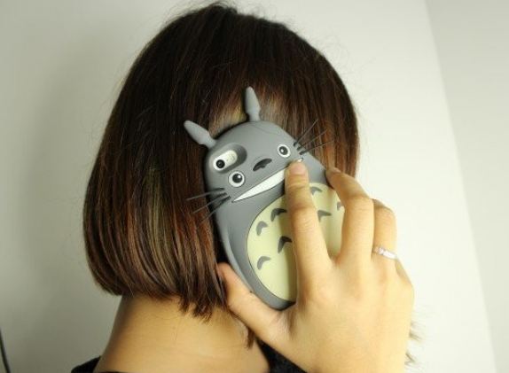 เคส iphone 6 6 plus เคสซิลิโคน อย่างดี เคส 3D ลายการ์ตูน Totoro จากญี่ปุ่น น่ารัก น่าสะสม สีชมพู หวาน ๆ น่ารัก เคสหายาก 345393_2