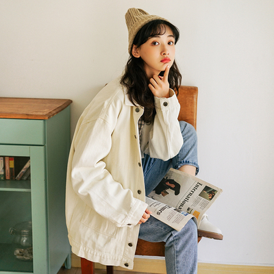 เสื้อแจ็คเก็ตยีนส์ เสื้อยีนส์ผู้หญิงเทห์ๆ