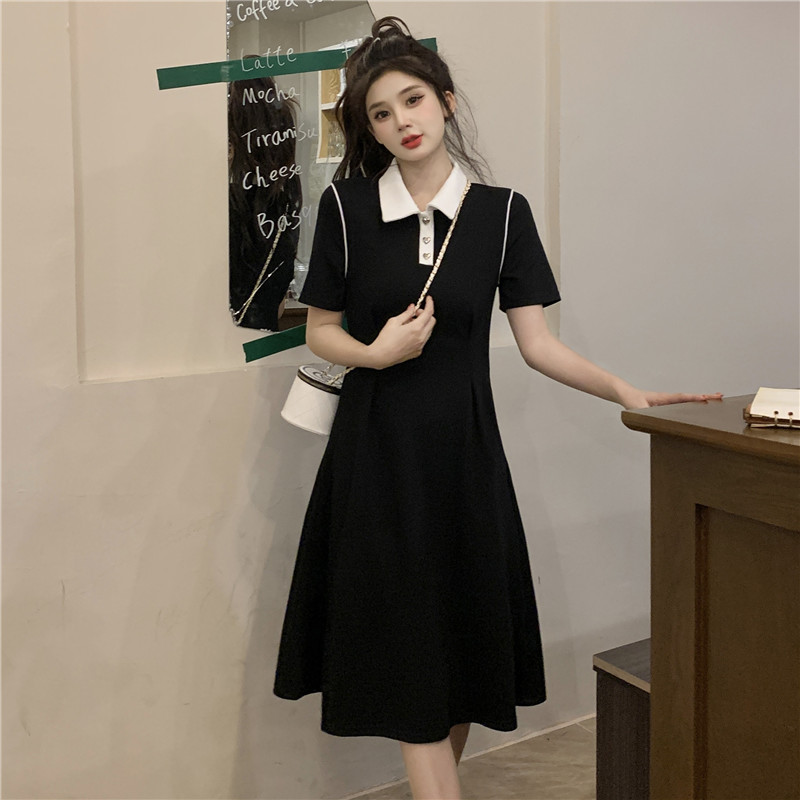 เดรสวัยรุ่น-เดรสคนอ้วนวัยรุ่น L-4XL(อก38-46 นิ้ว)