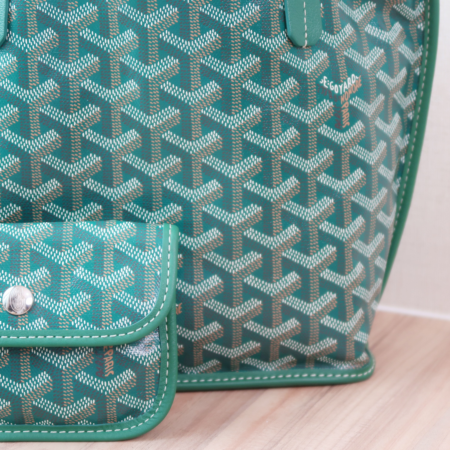 Goyard Green Monogram Anjou Mini Bag (2024)