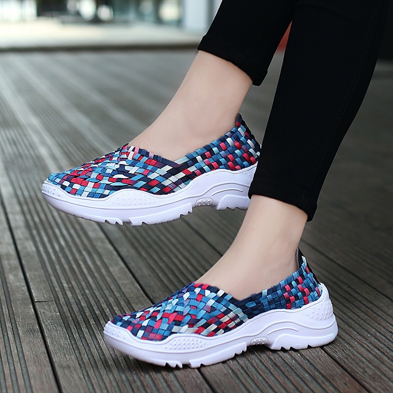 รองเท้าผ้าใบ รองเท้าลำลอง รองเท้าผ้าใบลำลอง รองเท้าแฟชั่นแบบสวม Slipper Shop