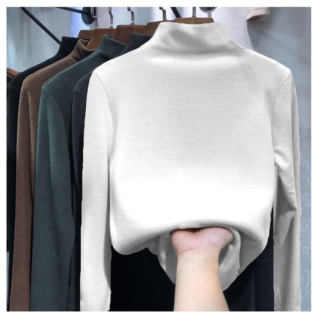 (ส่ง 18 พย) HEATTECH (ฮีทเทค) เสื้อแขนยาว ใช้ใส่เพิ่มความอุ่นด้านใน กันหนาว เนื้อผ้ายืดได้เยอะ เป็นผ้าสำลีนุ่มๆทั้งใ...