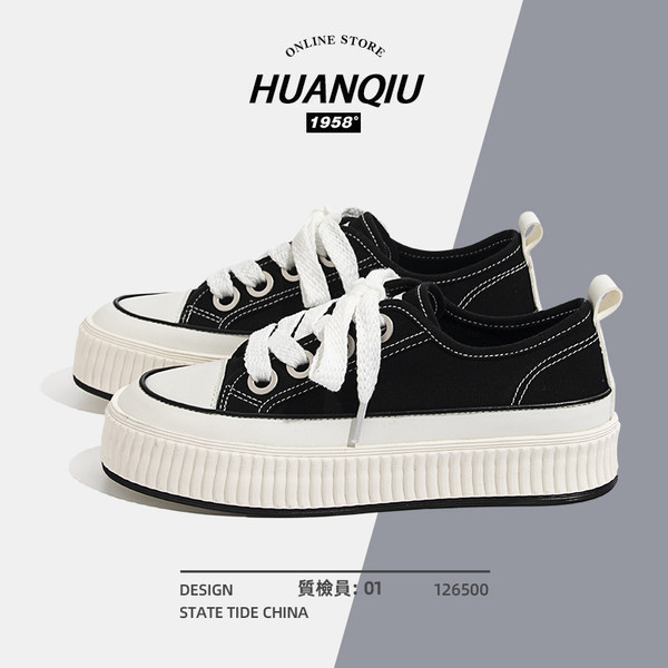 รองเท้าผ้าใบแฟชั่นผู้หญิง ใส่สบาย มีขนาด 35-40