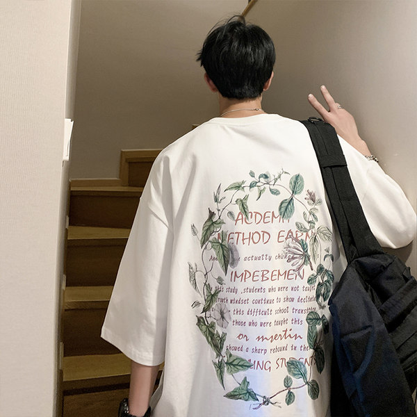 เสื้อยืดผู้ชายอ้วน S-5XL(อกเสื้อ39-51นิ้ว)