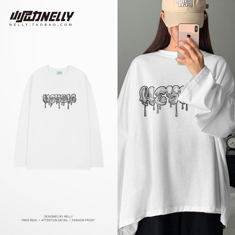 เสื้อยืดคอกลม ผู้ชาย เสื้อยืดผู้ชายเกาหลี เสื้อยืดเกาหลี แบรนด์ NELLY
