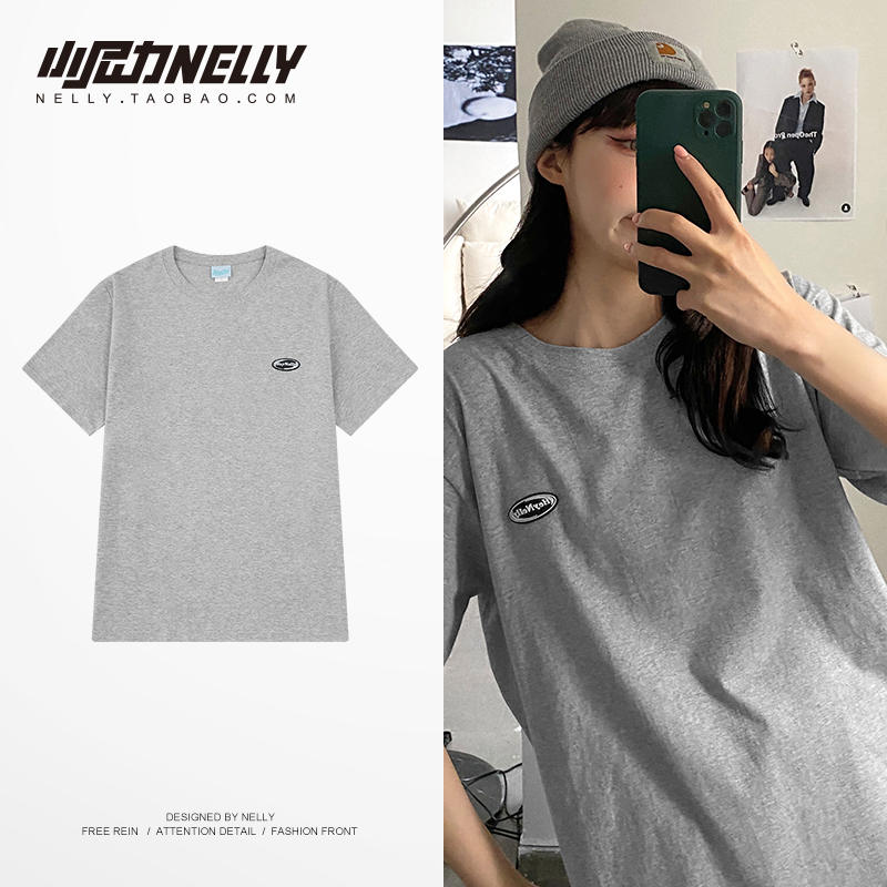 เสื้อยืดคอกลม ผู้ชาย เสื้อยืดผู้ชายเกาหลี เสื้อยืดเกาหลี แบรนด์ NELLY