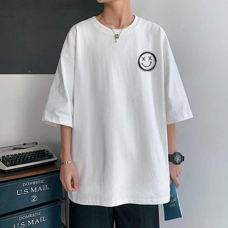 เสื้อยืดผู้ชายอ้วน XL-5XL อกเสื้อ40-52 นิ้ว