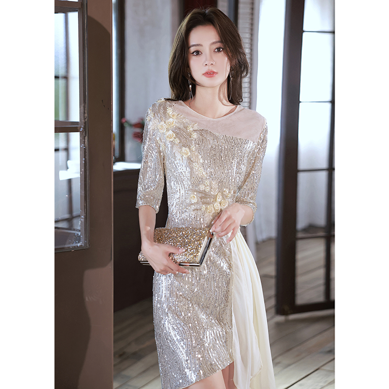 ชุดราตรี ชุดราตรีสวยหรู แบบ ทันสมัย Evening dress