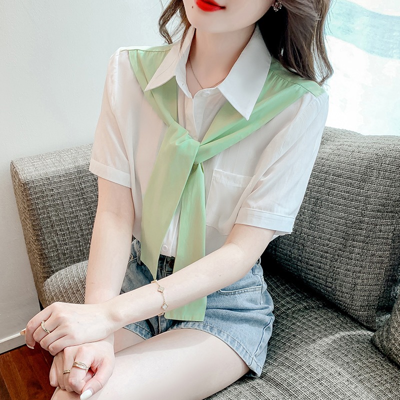 เสื้อเชิ้ตแขนยาววัยรุ่น ลายสวยๆ แบรนด์ YIL AN