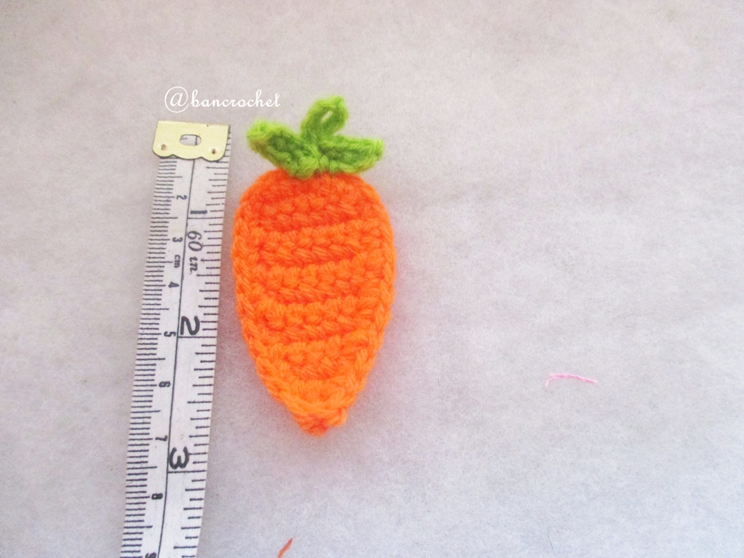 แครอทถักโครเชต์ carrots fruit crochet
