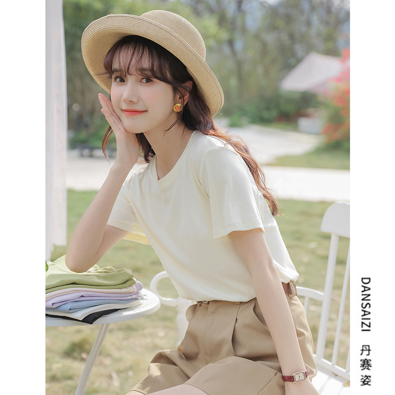 เสื้อผ้าวัยรุ่นเกาหลี เสื้อยืดวัยรุ่นผู้หญิง มีขนาด S M L XL