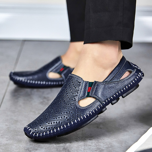 รองเท้าหนังผู้ชาย มีไซส์39-44 รองเท้าโลฟเฟอร์ชาย Slip-On Shoes