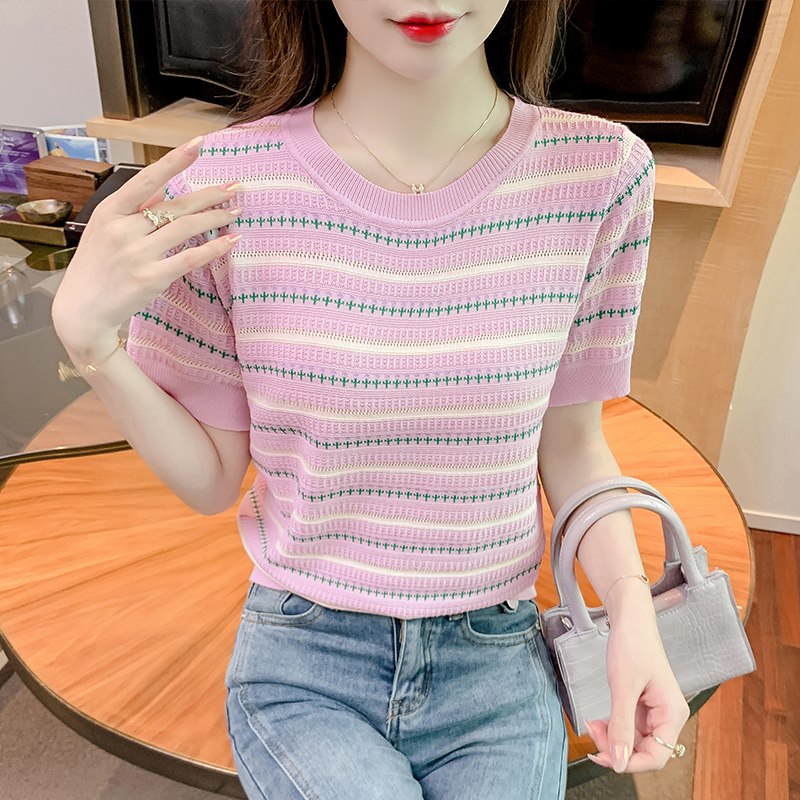 เสื้อผ้าวัยรุ่นเกาหลี เสื้อยืดวัยรุ่นผู้หญิง มีขนาด S M L XL
