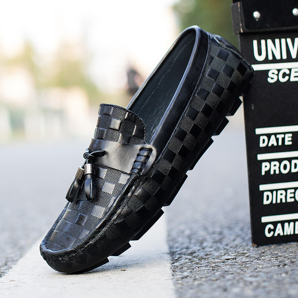 รองเท้าหนังผู้ชาย มีไซส์39-44 รองเท้าโลฟเฟอร์ชาย Slip-On Shoes