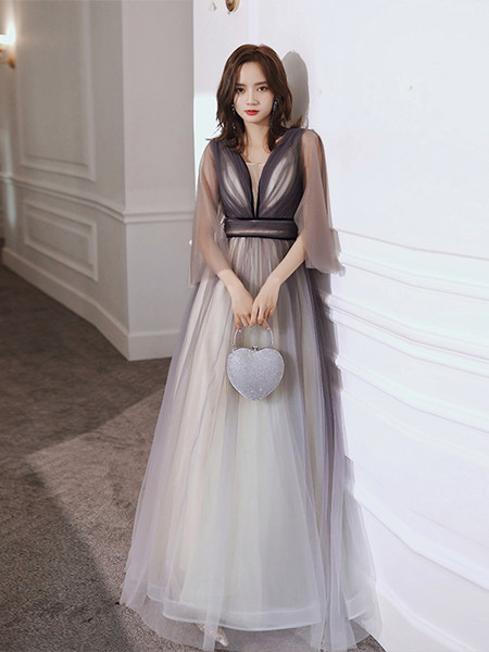 ชุดราตรี ชุดออกงาน ดีไซน์หรู แบรนด์ Angel
