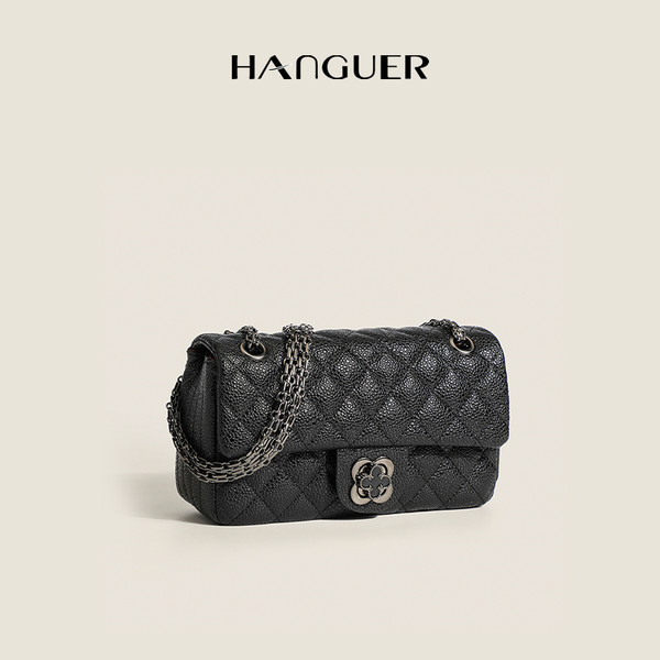 กระเป๋าสะพายข้างผู้หญิง กระเป๋าสะพายสไตล์เกาหลี By HANGUER&CK