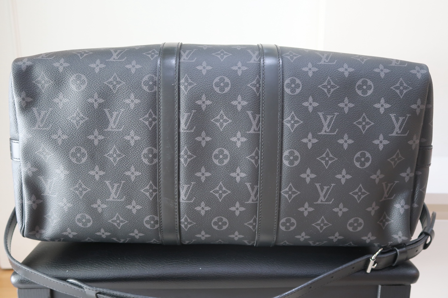 LV Monogram Eclipse Keepall 45 bandouliere