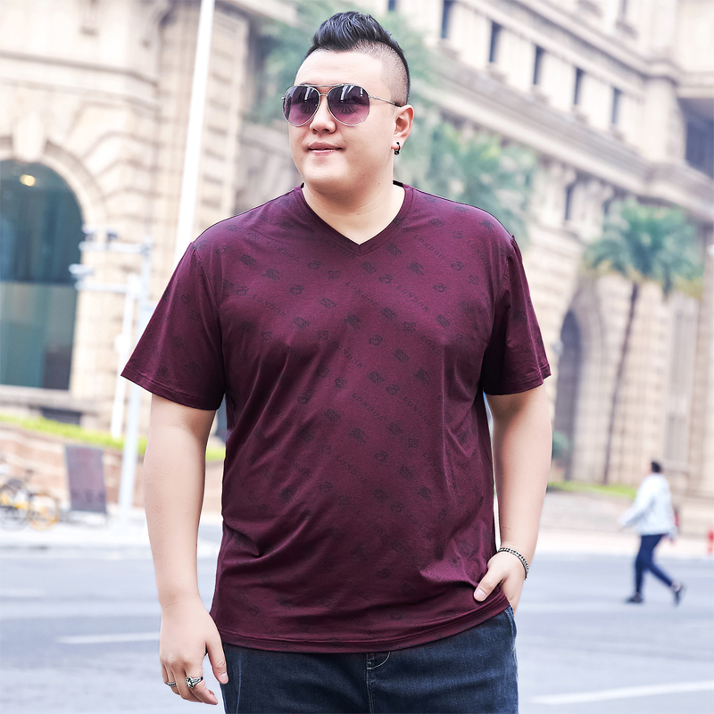 เสื้อยืดผู้ชายอ้วน S-5XL(อกเสื้อ39-51นิ้ว)