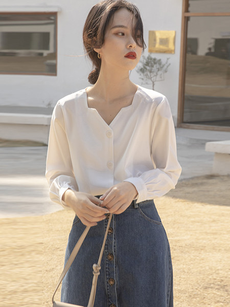 เสื้อชีฟองเกาหลี เสื้อชีฟองสวยๆ