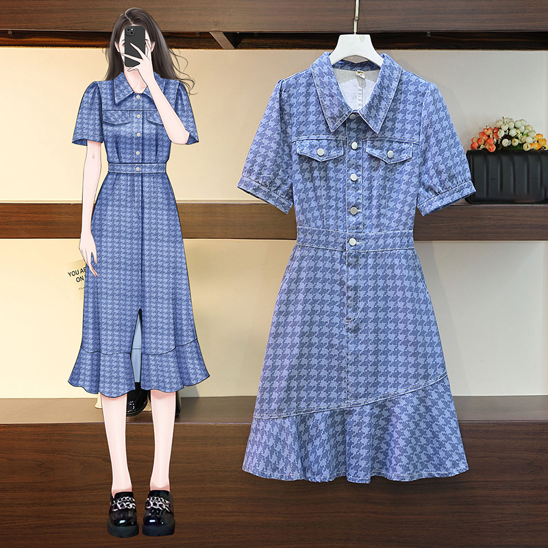 เดรสสาวอวบ มีไซส์ L-4XLอกเสื้อ 38-47 นิ้ว ใส่ได้ทั้งสาวหุ่นดีน่ารักจนถึงสาวอวบพลัสไซส์ จัดส่งฟรี! ทักแชทสั่งซื้อ