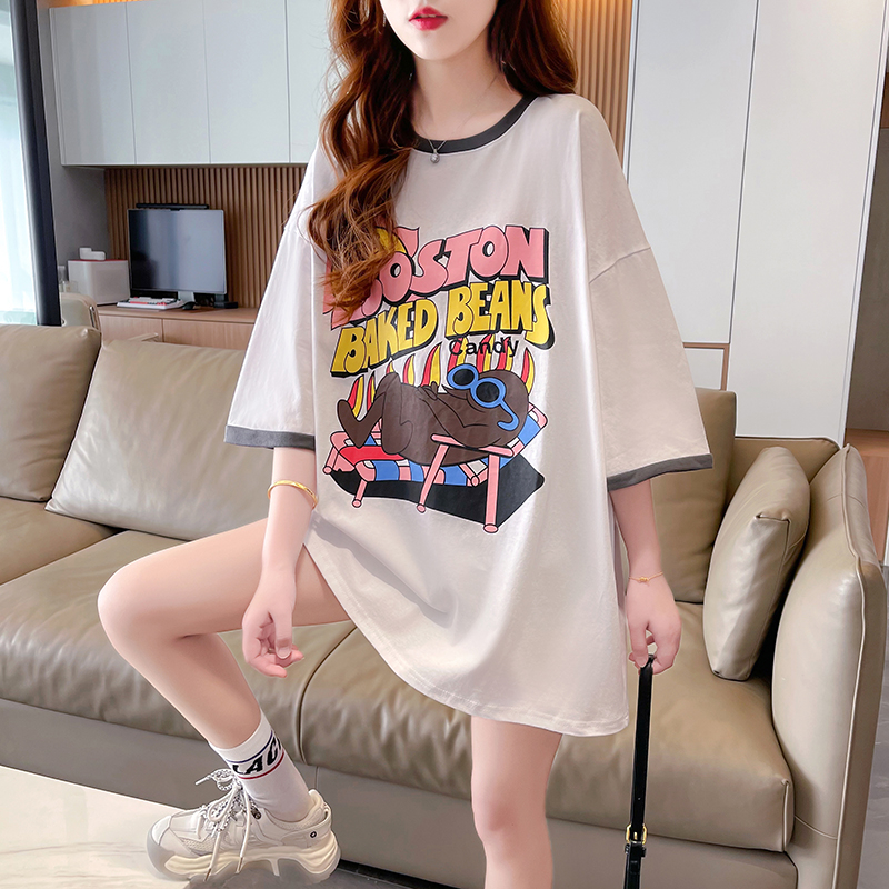 เสื้อยืดคนอ้วนแบบโอเวอร์ไซส์แบบ ulzzang fashion สนใจทักแชท