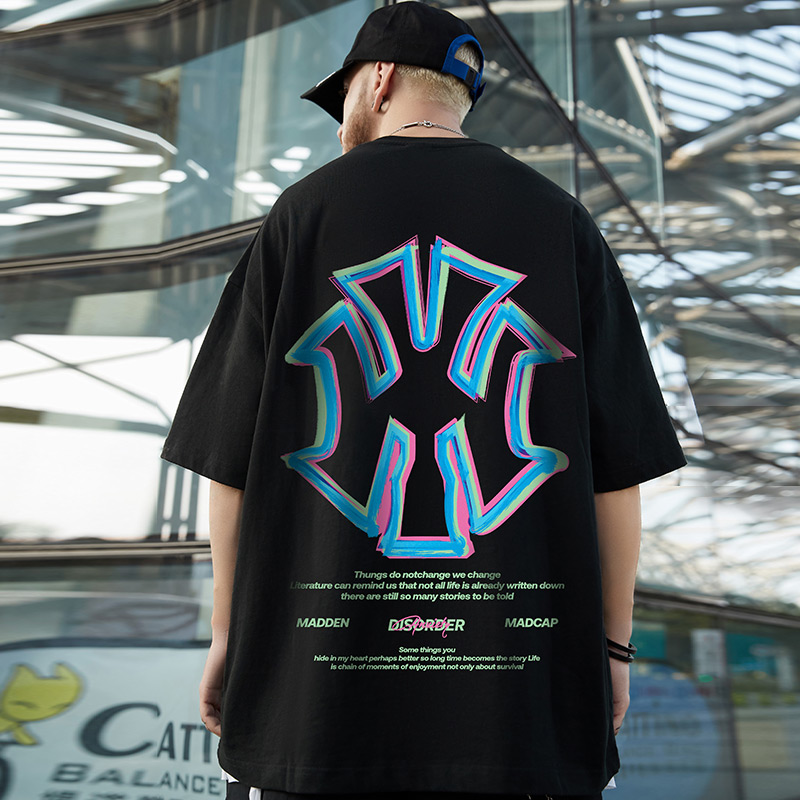 เสื้อยืดผู้ชายอ้วน S-5XL(อกเสื้อ39-51นิ้ว)