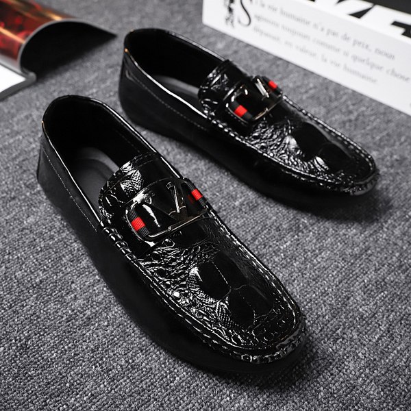 รองเท้าหนังผู้ชาย มีไซส์39-44 รองเท้าโลฟเฟอร์ชาย Slip-On Shoes