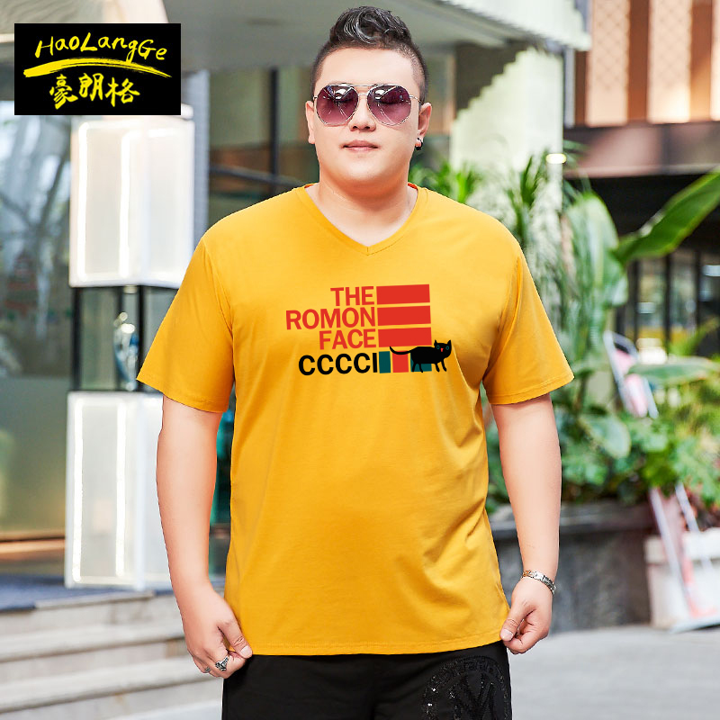 เสื้อยืดผู้ชายอ้วน S-5XL(อกเสื้อ39-51นิ้ว)