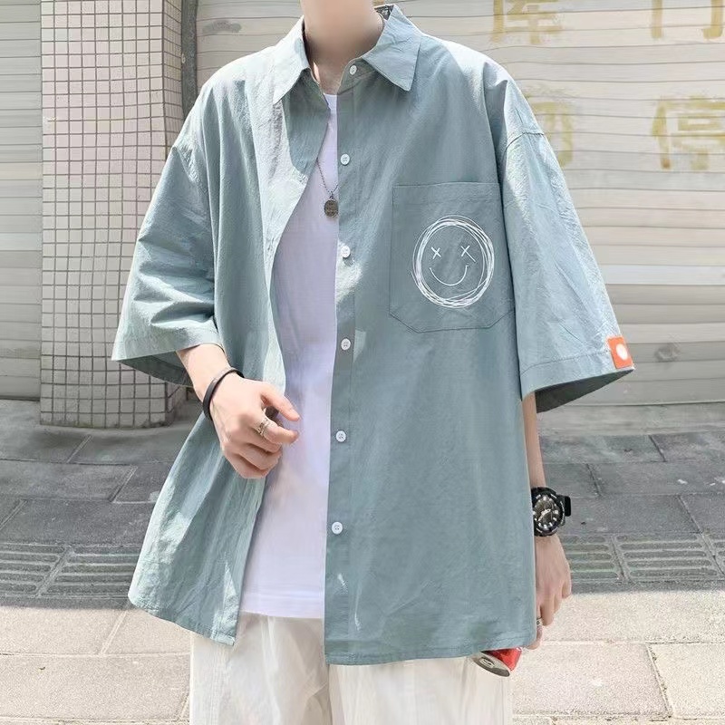 เสื้อยืดผู้ชายอ้วน S-5XL(อกเสื้อ39-51นิ้ว)