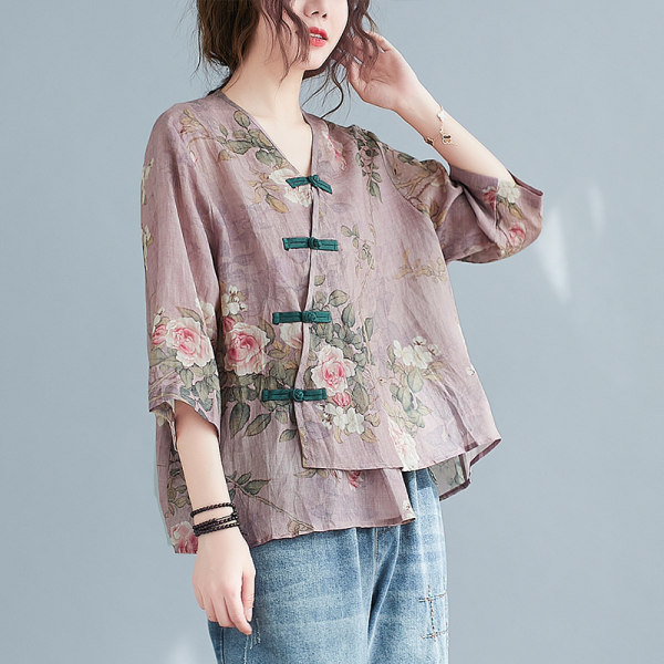 เสื้อลินิน แบบเสื้อสวยๆ เสื้อผ้าฝ้ายลินิน เสื้อเชิ้ตผ้าลินิน BY LININ