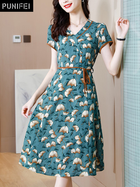 เดรสวัยผู้ใหญ่40-60ปี เดรสคุณแม่ ชุดเดรสทำงานวัยผู้ใหญ่ แบรนด์ MAMA DRESS