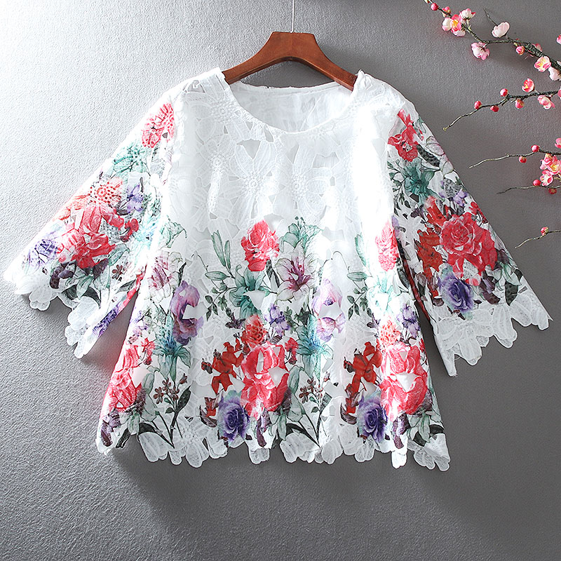 เสื้อลินิน เสื้อผ้าฝ้ายลินิน เสื้อเชิ้ตผ้าลินิน ปักลายสวยๆด้วยด้าย สไตล์VINTAGE