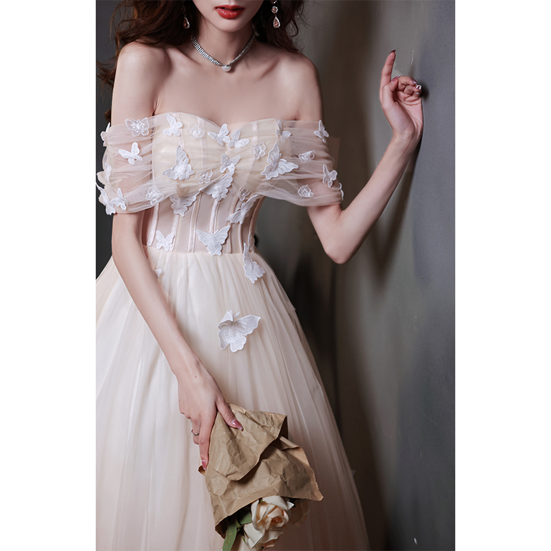 ชุดราตรี ชุดราตรีสวยหรู แบบ ทันสมัย Evening dress