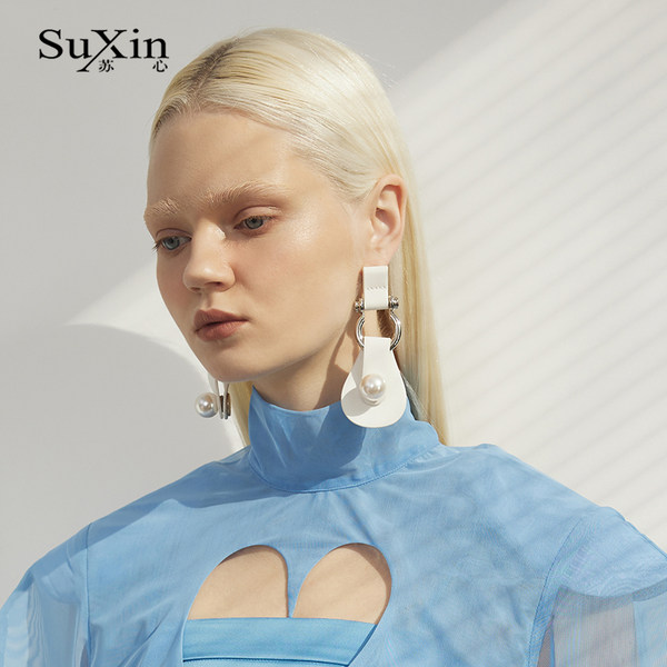 ตุ้มหู ต่างหู ต่างหูผู้หญิง By SuXin