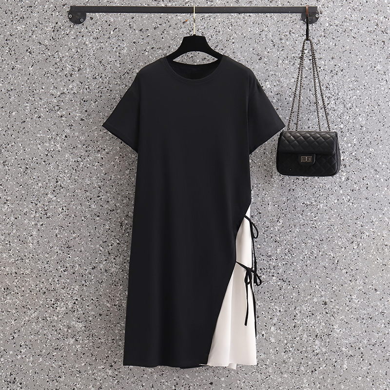 เดรสคนอ้วน เดรสสาวอวบ ชุดเดรสคนอ้วนวัยรุ่น BY PLUS SIZE Girl