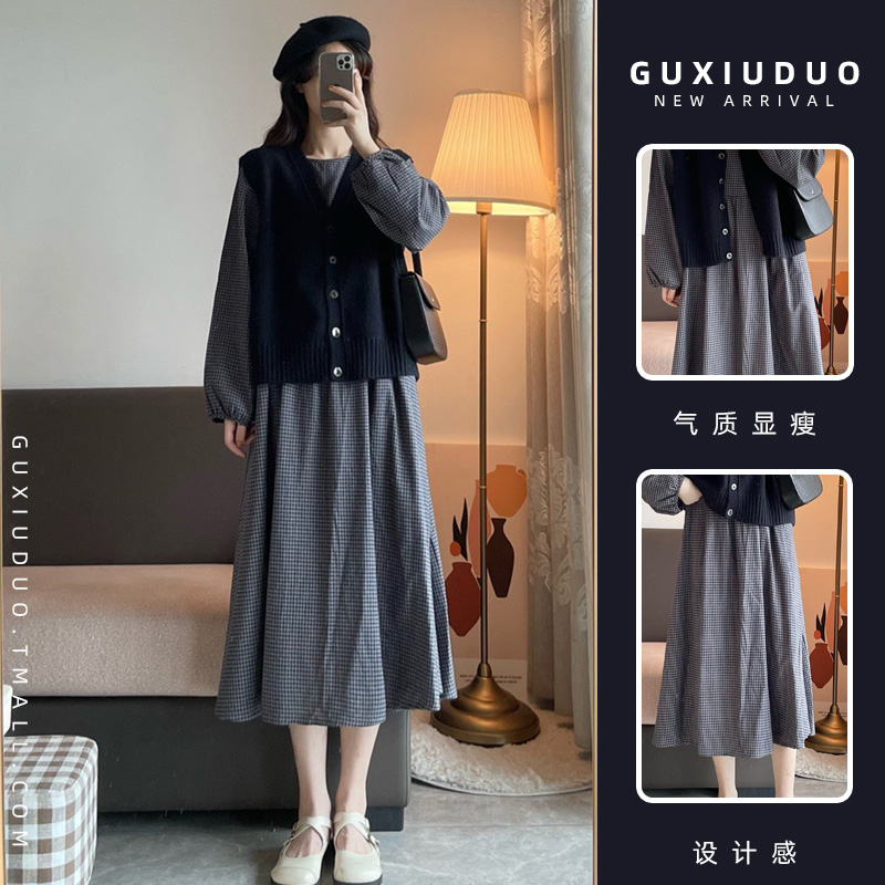 เดรสแขนสั้นมีไซส์L-4XLอก38-47นิ้ว