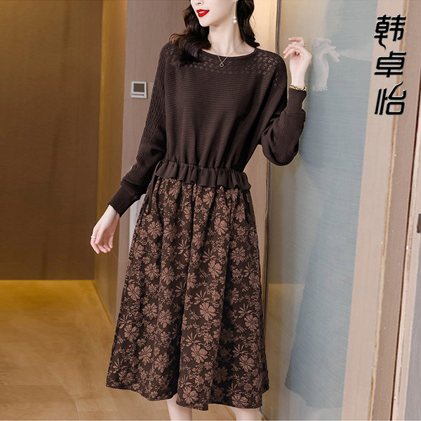 เดรสวัยผู้ใหญ่40-60ปี เดรสคุณแม่ ชุดเดรสทำงานวัยผู้ใหญ่ แบรนด์ MAMA DRESS