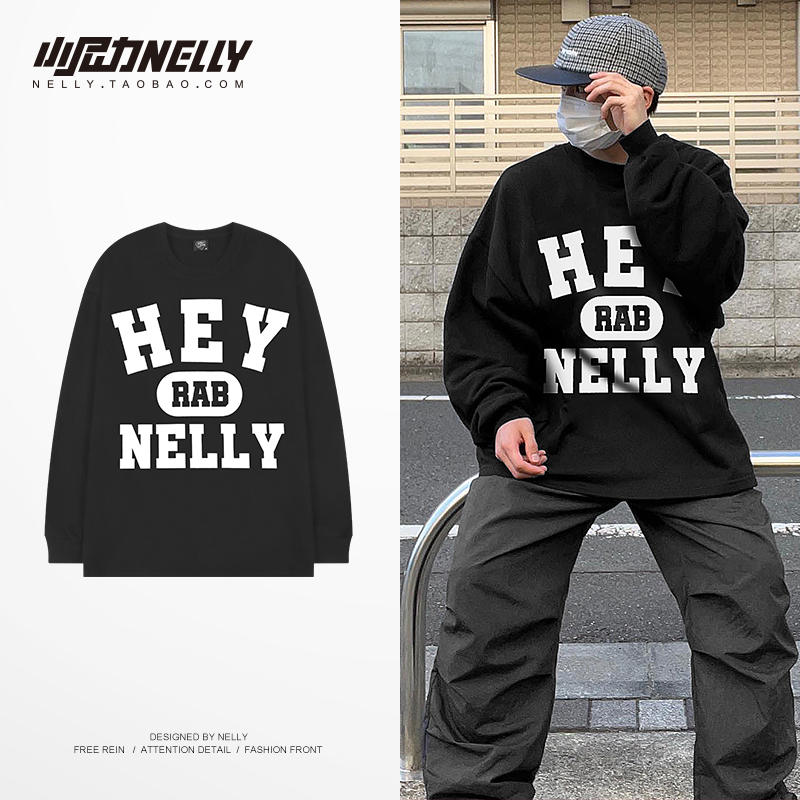 เสื้อยืดคอกลม ผู้ชาย เสื้อยืดผู้ชายเกาหลี เสื้อยืดเกาหลี แบรนด์ NELLY