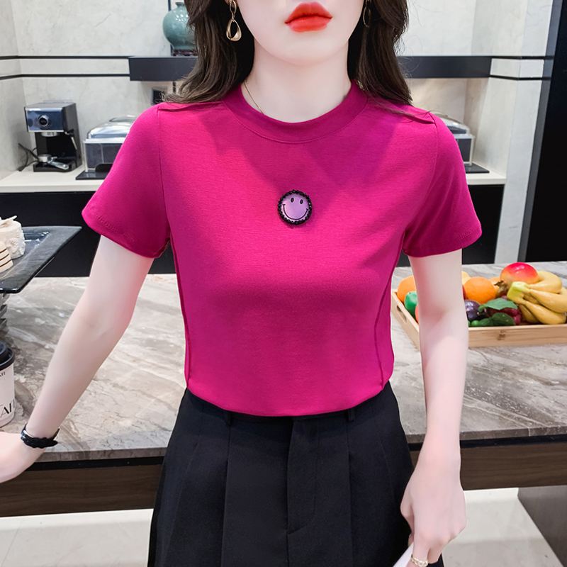เสื้อผ้าวัยรุ่นเกาหลี เสื้อยืดวัยรุ่นผู้หญิง มีขนาด S M L XL