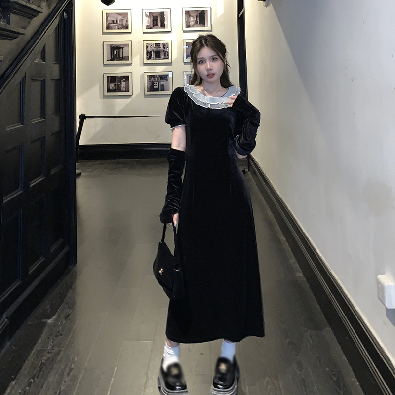 เดรสสาวอวบ มีไซส์ L-4XLอกเสื้อ 38-47 นิ้ว ใส่ได้ทั้งสาวหุ่นดีน่ารักจนถึงสาวอวบพลัสไซส์ จัดส่งฟรี! ทักแชทสั่งซื้อ