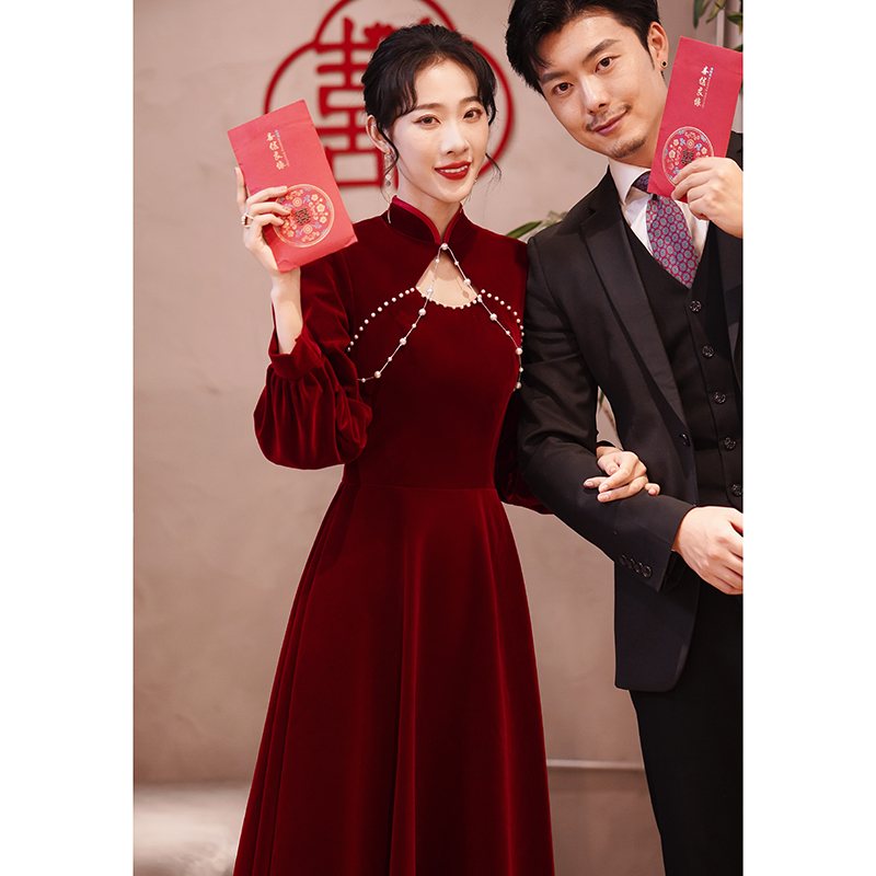 ชุดราตรี ชุดราตรีสวยหรู แบบ ทันสมัย Evening dress